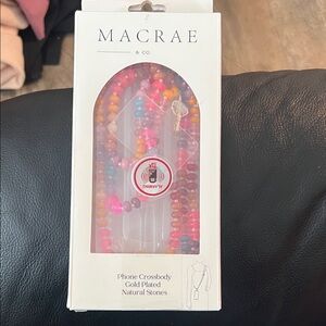 Macrae & Co. Colorful Beaded Phone Crossbody